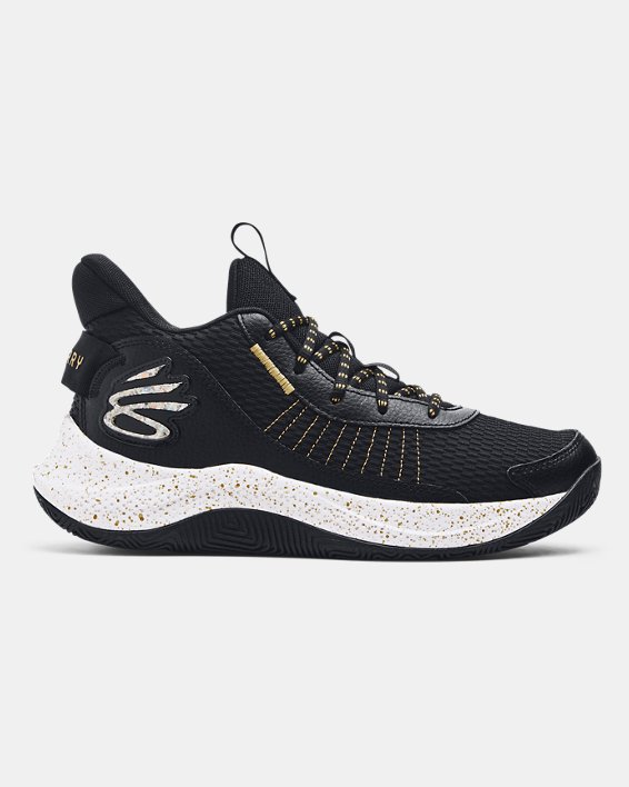 中性Curry 3Z7籃球鞋 in Black image number 0